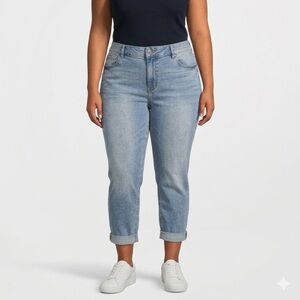 KanCan for Maurices | High Rise Cuffed Crop Jeans | Size 18